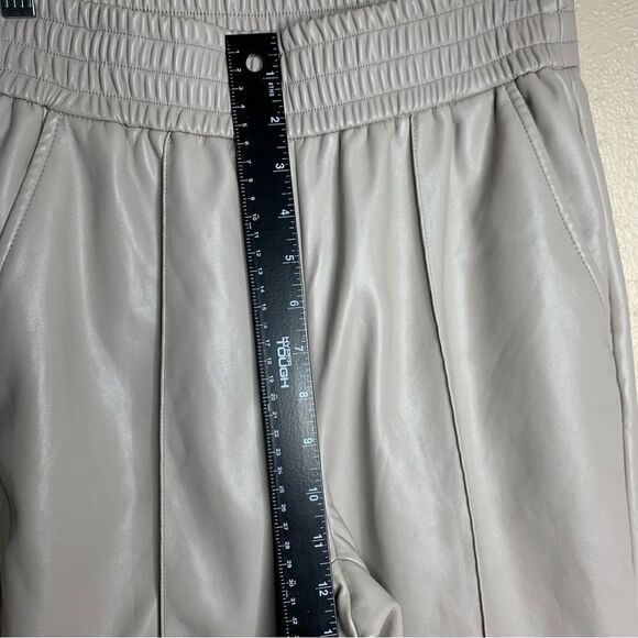 Maison d' Amelie Paris Faux Leather Pull On Pants - Picture 10 of 11